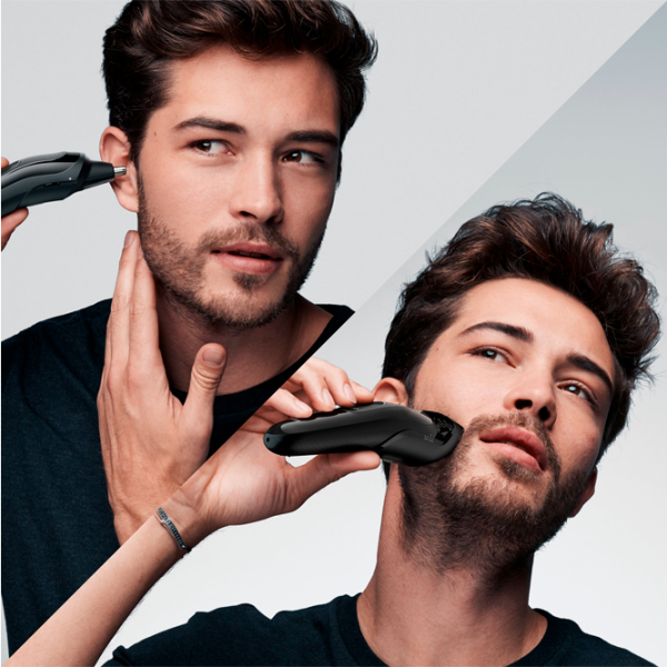 Trimmer facial Braun MGK3220 Black photo 3