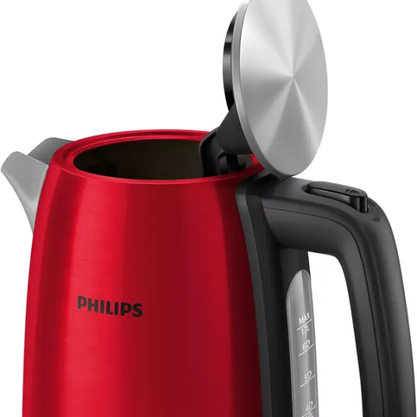 Ceainic electric Philips HD9352/60 1.7l / Ascuns / Red photo 4