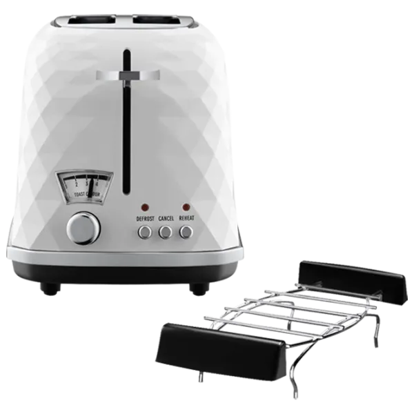 Тостер Delonghi CTJ2103W Механическое/ 900 Вт/ Белый photo 2