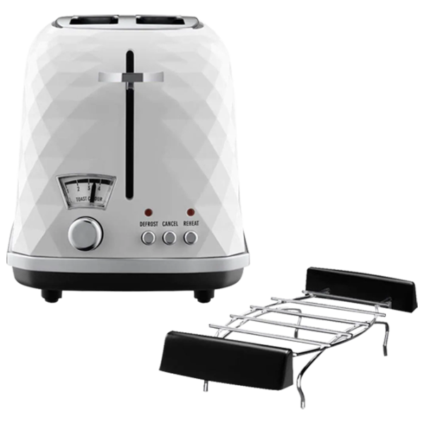 Тостер Delonghi CTJ2103W Механическое/ 900 Вт/ Белый photo 2