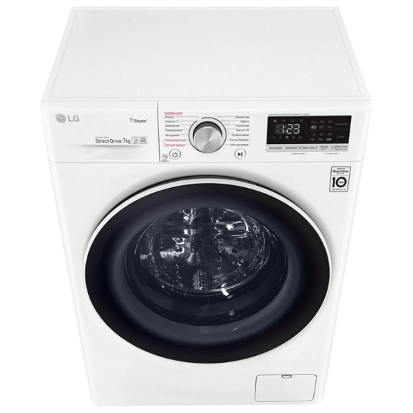 Mașină de spălat LG F2V5HS0W Direct Drive/AI DD/Steam/LG ThinQ/7 kg/White photo 6 Mașină de spălat LG F2V5HS0W Direct Drive/AI DD/Steam/LG ThinQ/7 kg/White photo 6