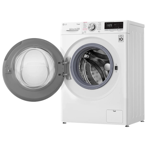 Mașină de spălat LG F2V5HS0W Direct Drive/AI DD/Steam/LG ThinQ/7 kg/White photo 7 Mașină de spălat LG F2V5HS0W Direct Drive/AI DD/Steam/LG ThinQ/7 kg/White photo 7