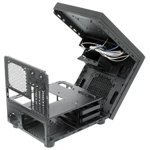 Корпус Chieftec GAMING CUBE Mini Tower / Черный photo 8