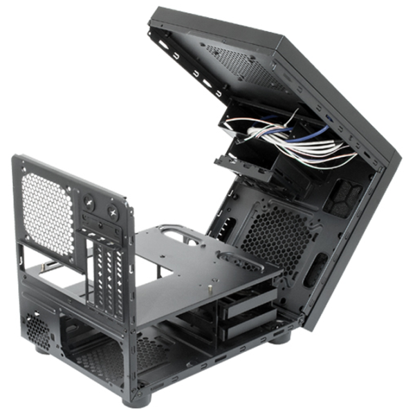 Корпус Chieftec GAMING CUBE Mini Tower / Черный photo 8