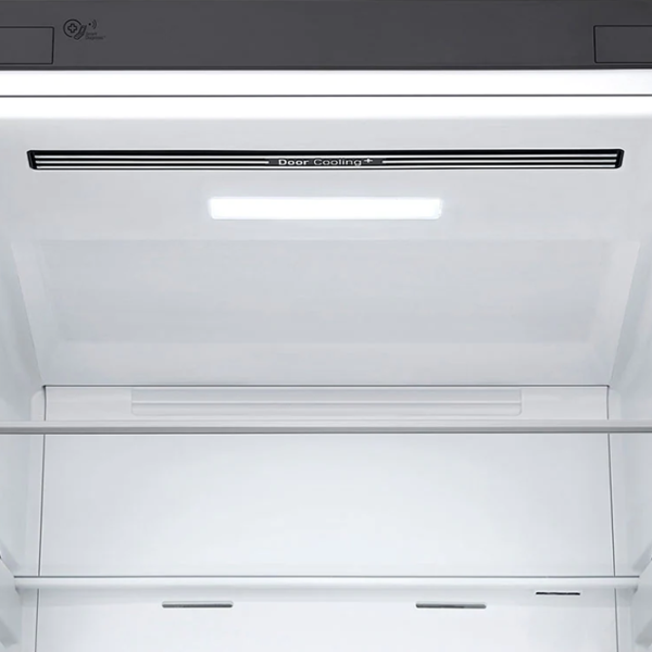 Frigider LG GA-B509MMQZ cu congelator jos 384 l / 203 cm / Inox photo 7