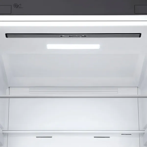 Frigider LG GA-B459MMQZ cu congelator jos 341 l / 186 cm / Inox photo 7