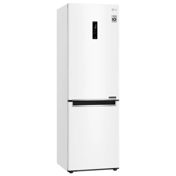 Frigider LG GA-B459MQQZ cu congelator jos 374 l / 186 cm / White photo 2