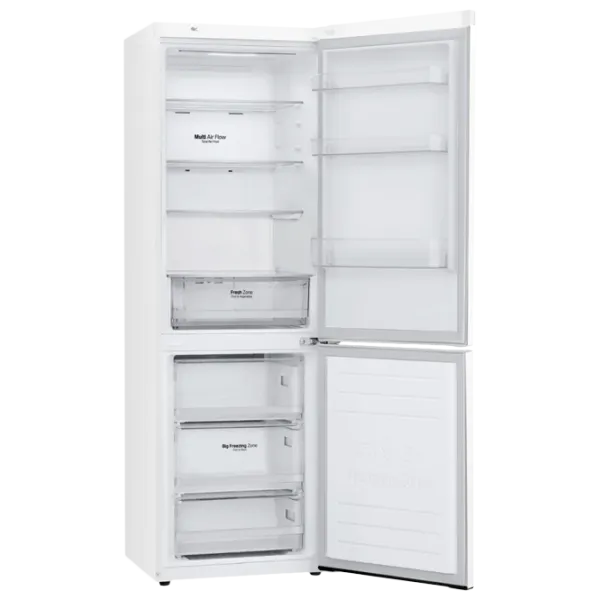 Frigider LG GA-B459MQQZ cu congelator jos 374 l / 186 cm / White photo 3
