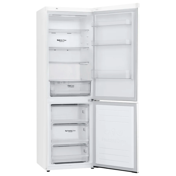 Frigider LG GA-B459MQQZ cu congelator jos 374 l / 186 cm / White photo 3
