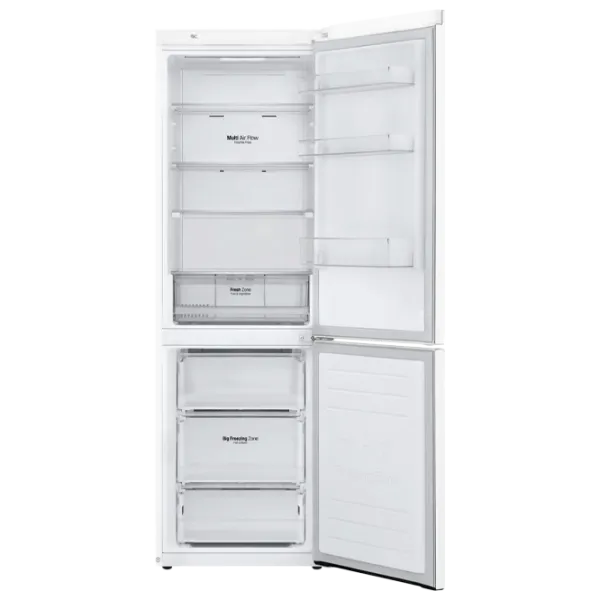 Frigider LG GA-B459MQQZ cu congelator jos 374 l / 186 cm / White photo 4