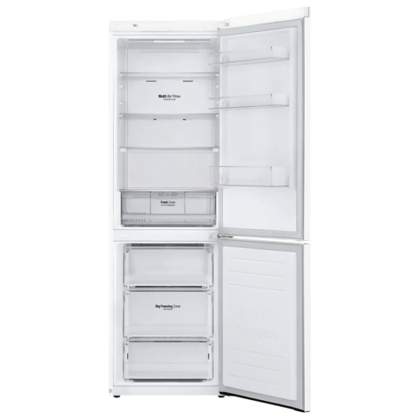 Frigider LG GA-B459MQQZ cu congelator jos 374 l / 186 cm / White photo 4