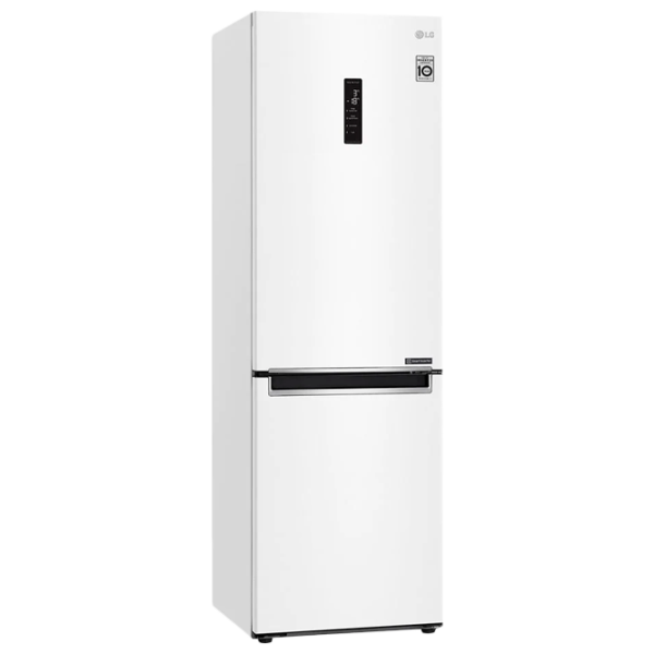 Frigider LG GA-B459MQSL cu congelator jos 341 l / 186 cm / White photo 2