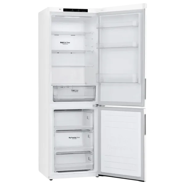 Frigider LG GA-B459CQCL cu congelator jos 341 l / 186 cm / White photo 6