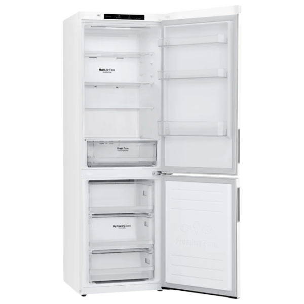 Frigider LG GA-B459CQCL cu congelator jos 341 l / 186 cm / White photo 6