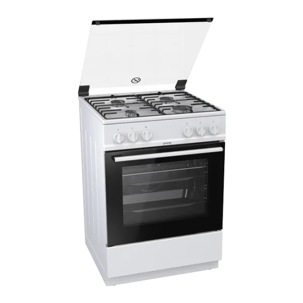 Плита Gorenje K 614 WH Комбинированная/ Белый photo 2 Плита Gorenje K 614 WH Комбинированная/ Белый photo 2
