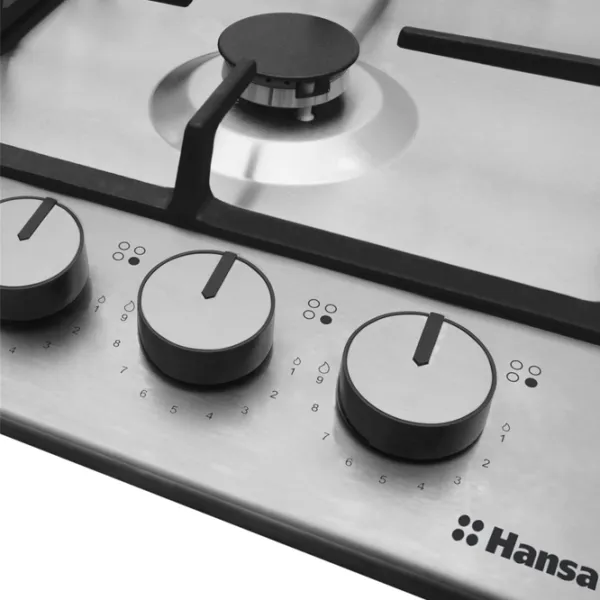 Plită încorporabilă pe gaz Hansa BHGI631542 Inox photo 3 Plită încorporabilă pe gaz Hansa BHGI631542 Inox photo 3