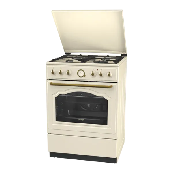 Aragaz Gorenje K 62 CLI Combinată/ Ivory photo 3 Aragaz Gorenje K 62 CLI Combinată/ Ivory photo 3