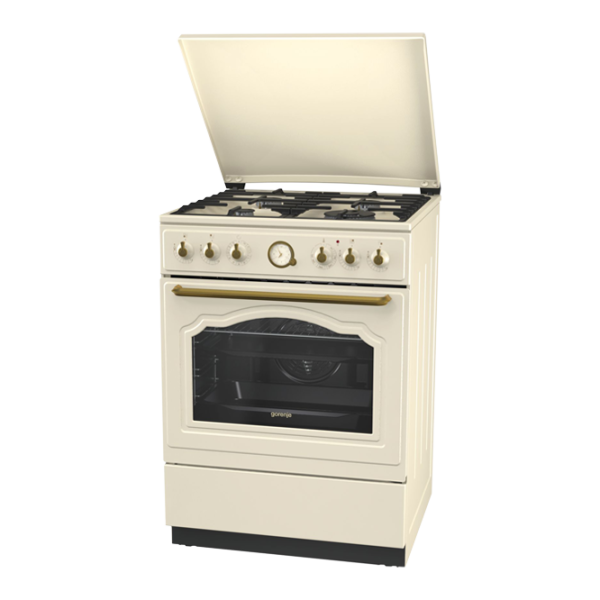 Aragaz Gorenje K 62 CLI Combinată/ Ivory photo 3 Aragaz Gorenje K 62 CLI Combinată/ Ivory photo 3