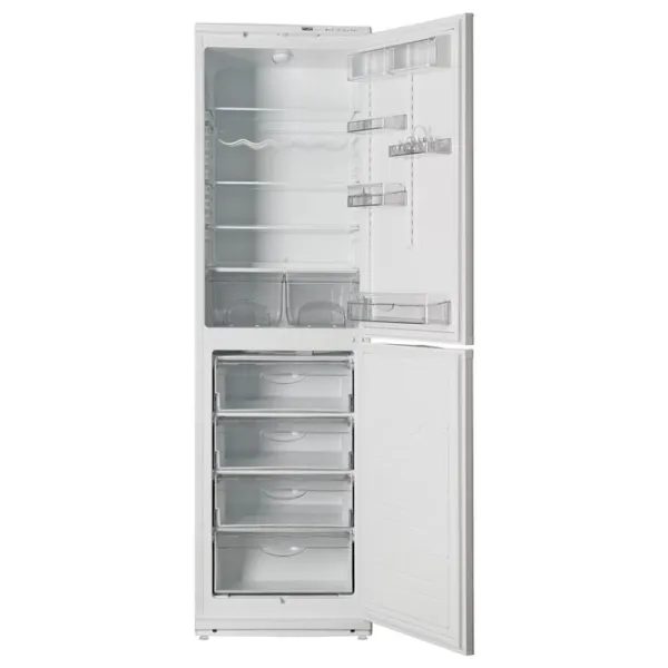 Frigider Atlant XM-6025-100 cu congelator jos 364 l / 205 cm / White photo 4