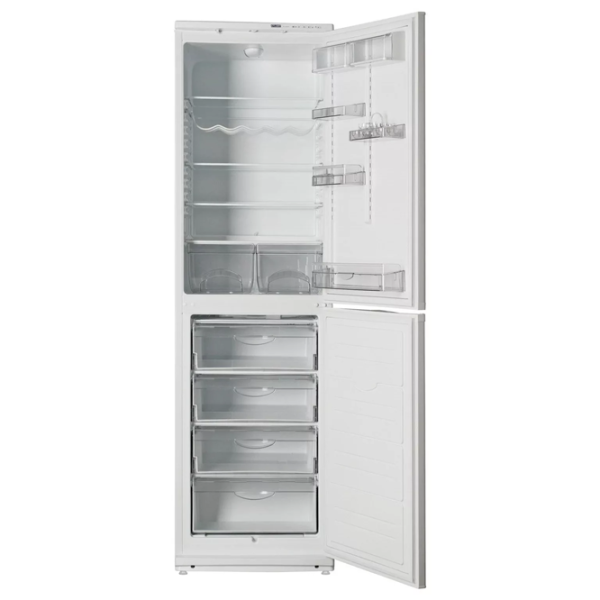 Frigider Atlant XM-6025-100 cu congelator jos 364 l / 205 cm / White photo 4