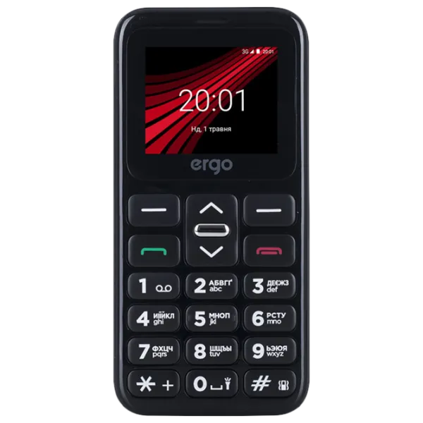 Ergo F186 Solace Черный / Dual SIM photo 2