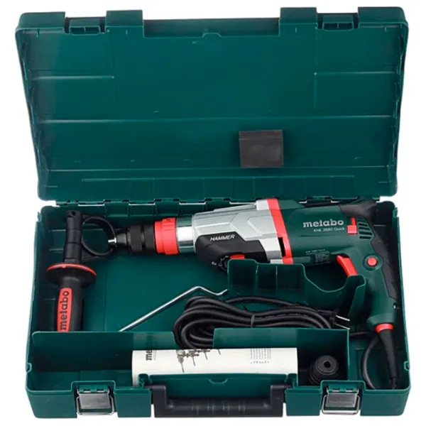 Ciocan rotopercutor Metabo UHEV 2860-2 Quick Multi 1100 W / Green photo 4
