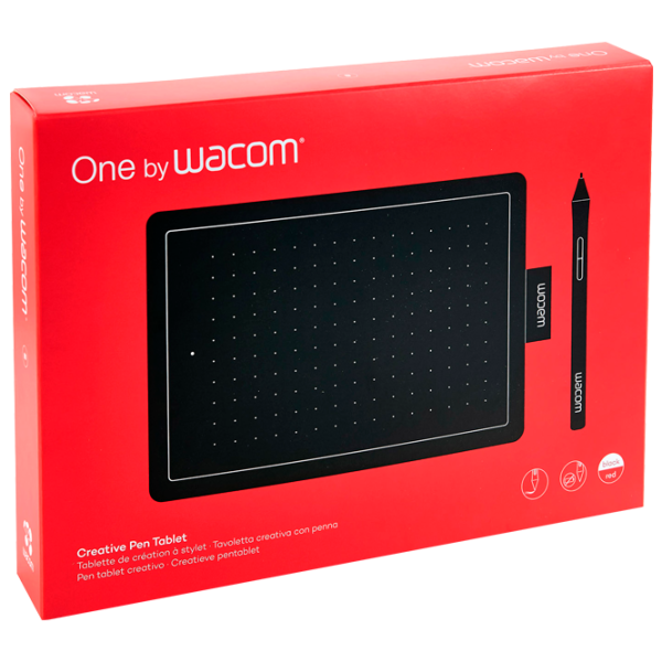 Tabletă grafică Wacom ONE Small CTL-472-N Black photo 3