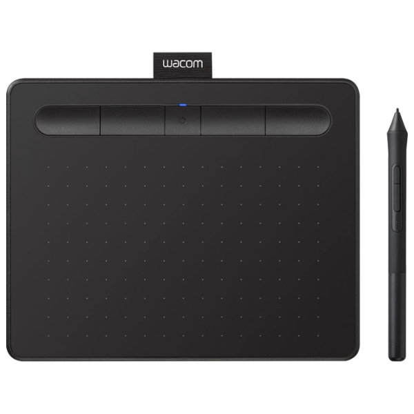 Tabletă grafică Wacom Intuos S CTL-4100WLK-N Black photo 2