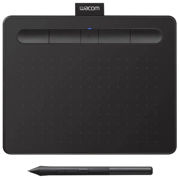 Tabletă grafică Wacom Intuos S CTL-4100WLK-N Black photo 3