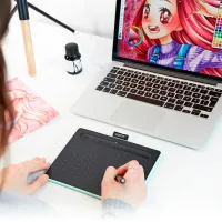 Tabletă grafică Wacom Intuos S CTL-4100WLK-N Black photo 5