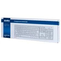 Клавиатура Sven Standard 303 Проводная / Белый photo 4