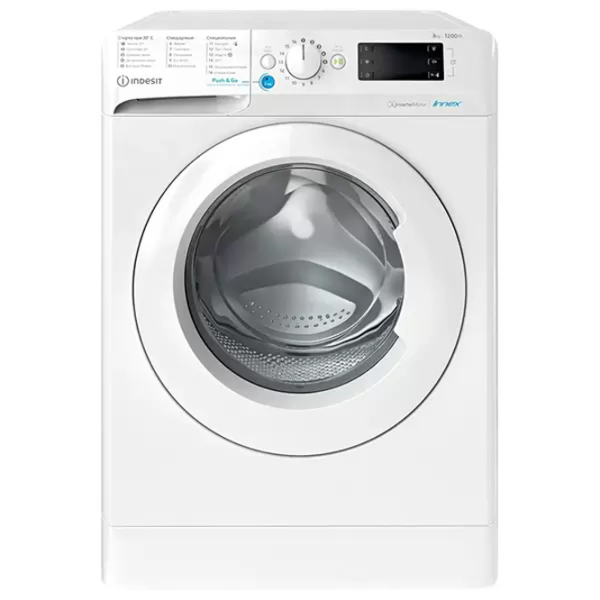 Стиральная машина Indesit BWE 81282 L B 8 кг / 1200 об/мин / Белый photo 2