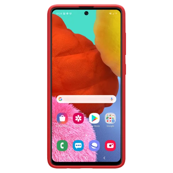 Husă pentru smartphone Samsung Galaxy A51 Nillkin/ Back/ TPU/ Red photo 3