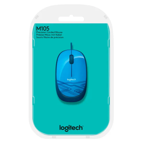 Мышь Logitech M105 USB/ Синий photo 5
