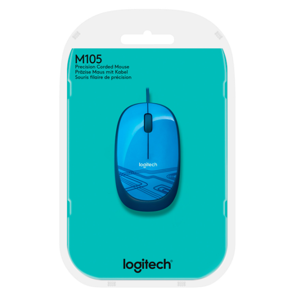 Мышь Logitech M105 USB/ Синий photo 5