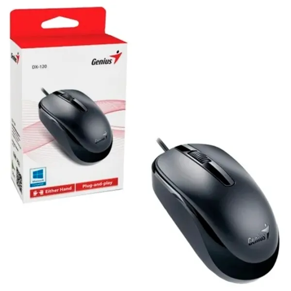 Mouse Genius DX-120 USB/ Black photo 4