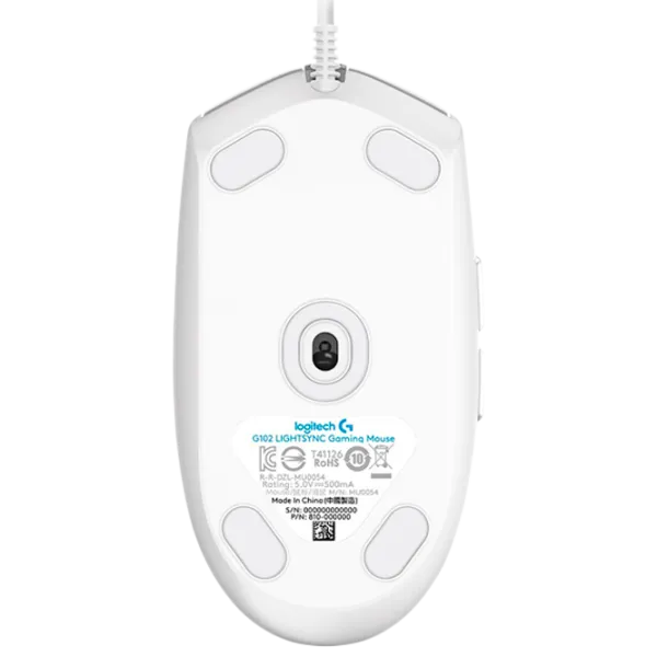 Мышь Logitech G102 Lightsync USB / Белый photo 4