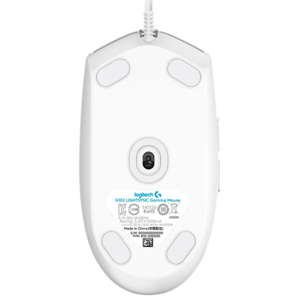 Мышь Logitech G102 Lightsync USB / Белый photo 4