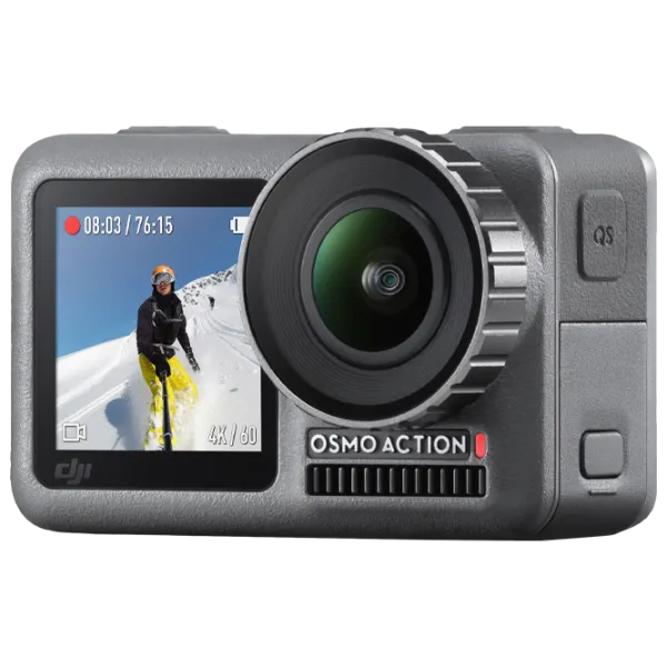 Экшн-камера DJI Osmo Action 4K 12 МП / 1300 мАч / Серый photo 2 Экшн-камера DJI Osmo Action 4K 12 МП / 1300 мАч / Серый photo 2