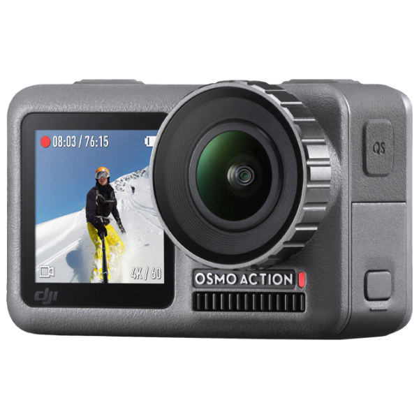 Экшн-камера DJI Osmo Action 4K 12 МП / 1300 мАч / Серый photo 2 Экшн-камера DJI Osmo Action 4K 12 МП / 1300 мАч / Серый photo 2