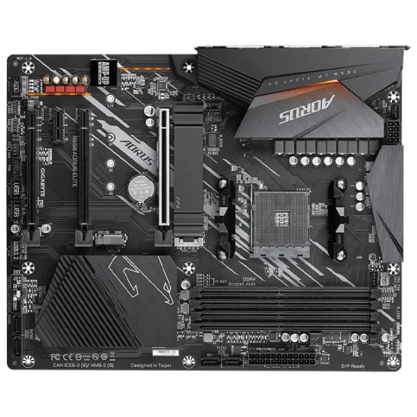 Placă de bază Gigabyte B550 AORUS ELITE 1.0 ATX/ AMD B550 photo 4