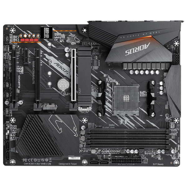Placă de bază Gigabyte B550 AORUS ELITE 1.0 ATX/ AMD B550 photo 4