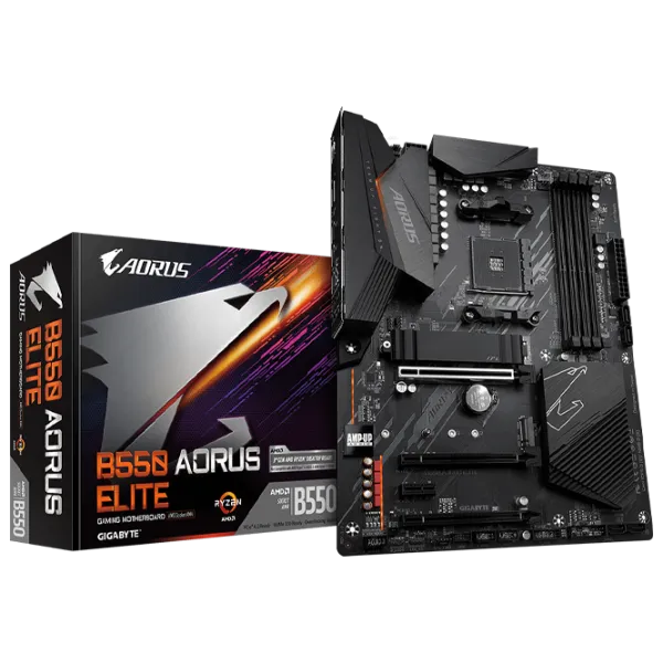 Placă de bază Gigabyte B550 AORUS ELITE 1.0 ATX/ AMD B550 photo 6