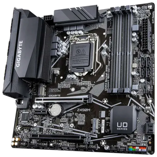 Материнская плата Gigabyte Z490M 1.0 mATX/ Intel Z490 photo 2