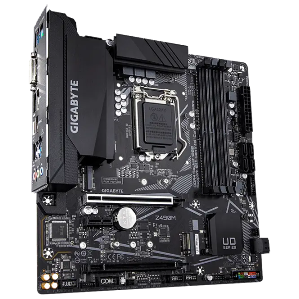 Материнская плата Gigabyte Z490M 1.0 mATX/ Intel Z490 photo 3