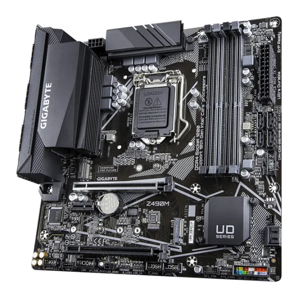 Материнская плата Gigabyte Z490M 1.0 mATX/ Intel Z490 photo 4