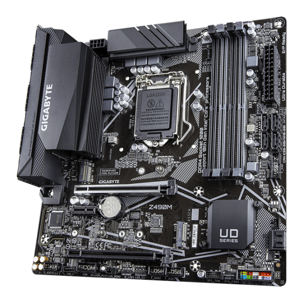 Материнская плата Gigabyte Z490M 1.0 mATX/ Intel Z490 photo 4