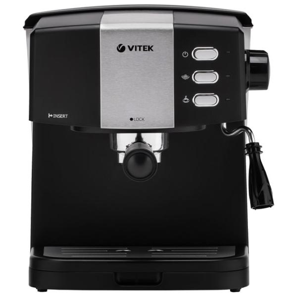 Espressor Vitek VT-1523 Рожковая / 1.5 л / Черный photo 2
