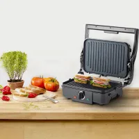 Grill electric Vitek VT-2630 Contact/ 1500 W/ Inox Black photo 6