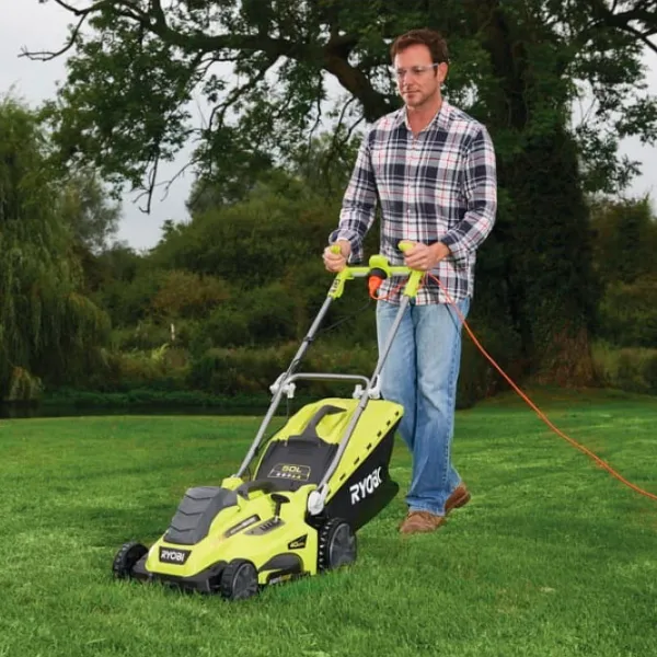 Газонокосилка электрическая Ryobi RLM18E40H Ручной photo 5